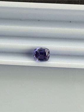 Cushion Cut Tanzanite Purple Gemstone 1.19 carats